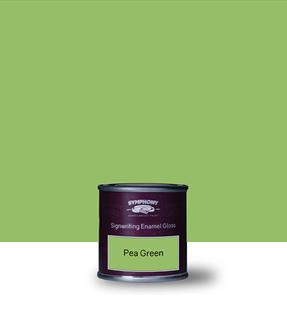 Symphony Signwriting Gloss 125ml Tin: Pea Green